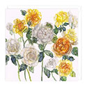 Card Yellow Roses